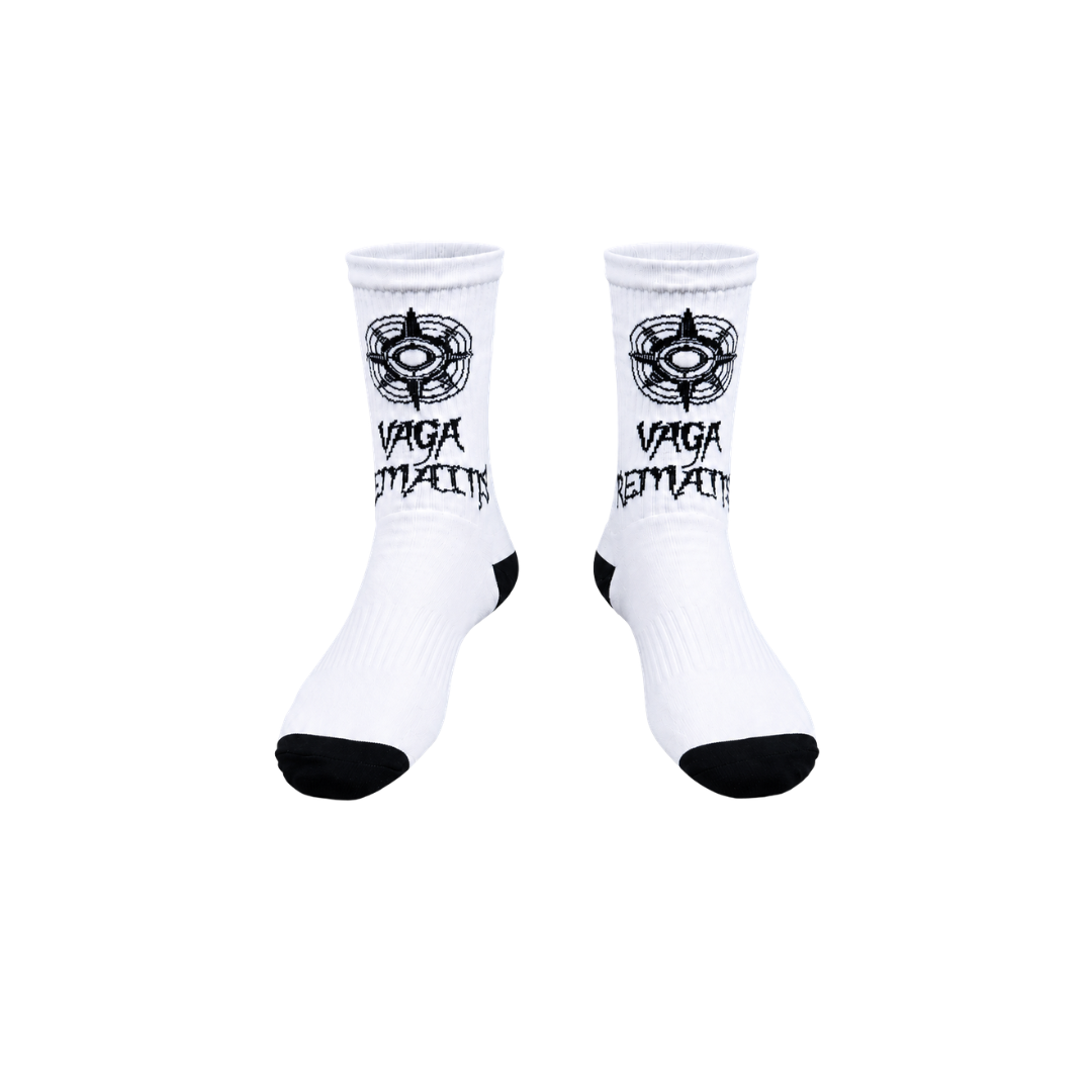 White Compass Club Socks