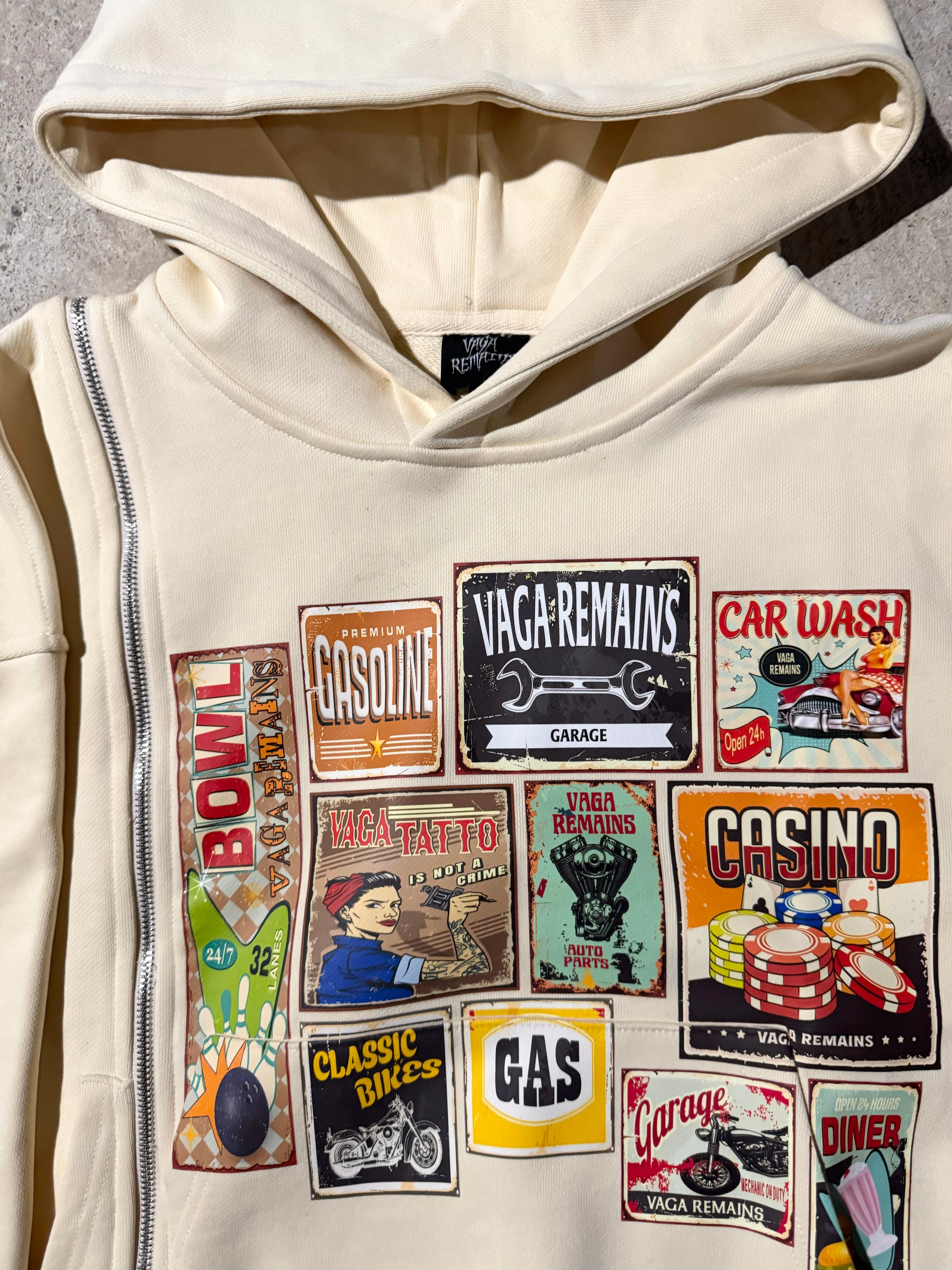 Vintage Signs Hoodie