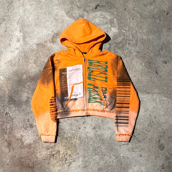 Thrashed Retail Freak Orange Hoodie
