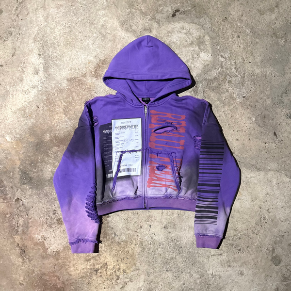 Thrashed Retail Freak Purple Hoodie